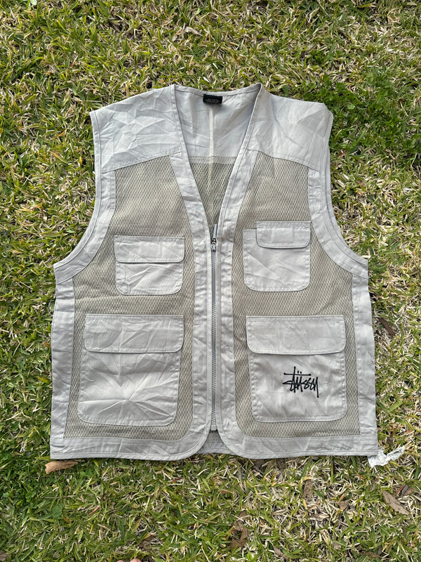 VINTAGE STUSSY VEST L