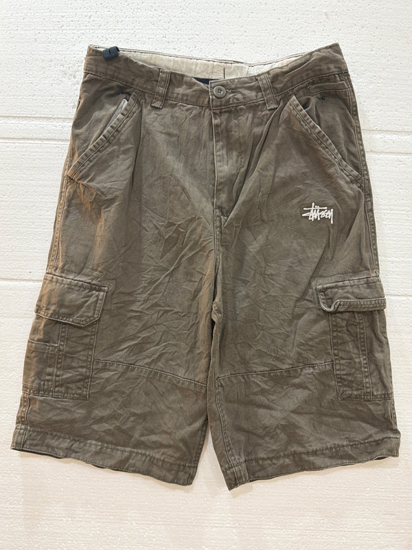 VINTAGE STUSSY CARGO SHORTS 28