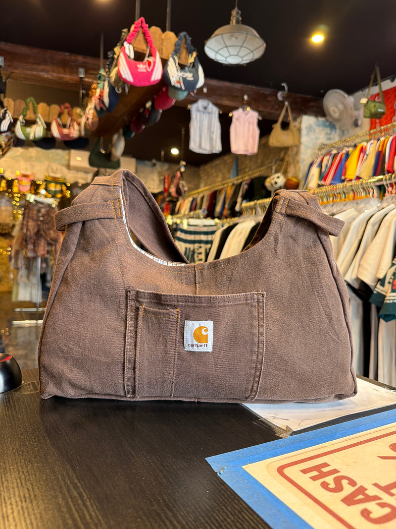 VINTAGE REWORKED CARHARTT SHOULDER BAG
