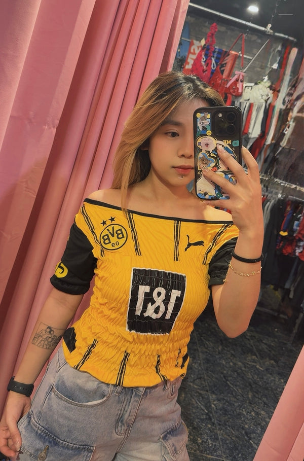 Reworked BVB soccer jersey