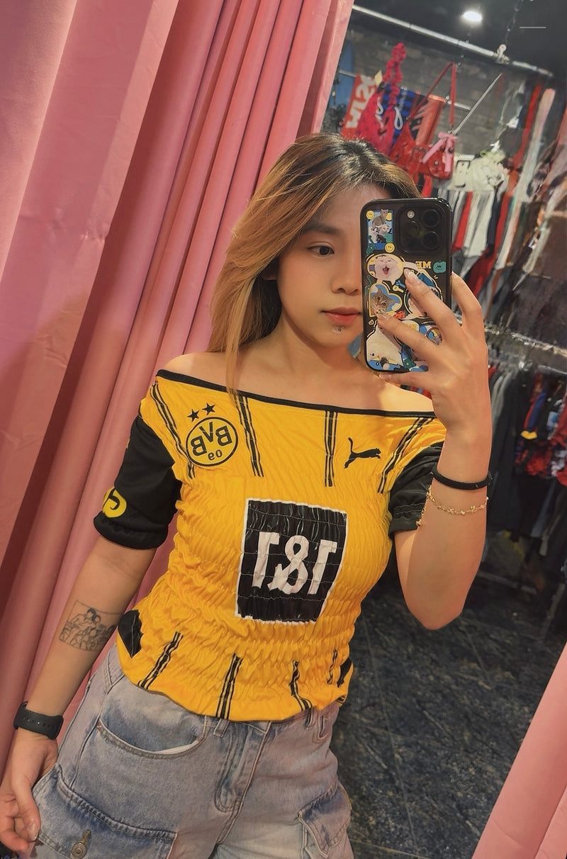 Reworked BVB soccer jersey