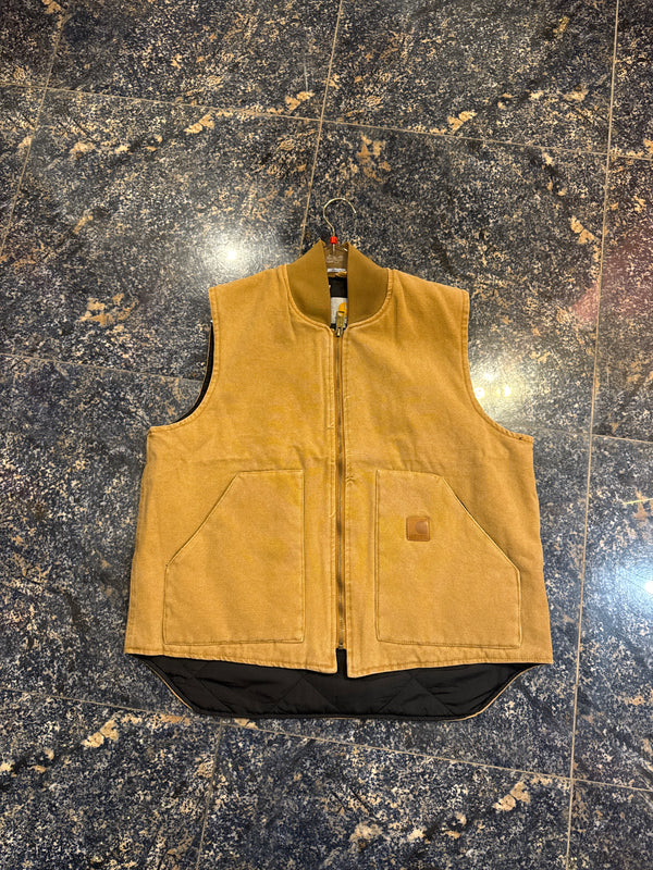 VINTAGE CARHARTT VESTS L