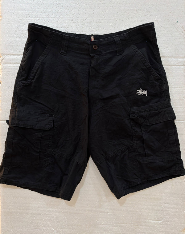 VINTAGE STUSSY CARGO SHORTS 34