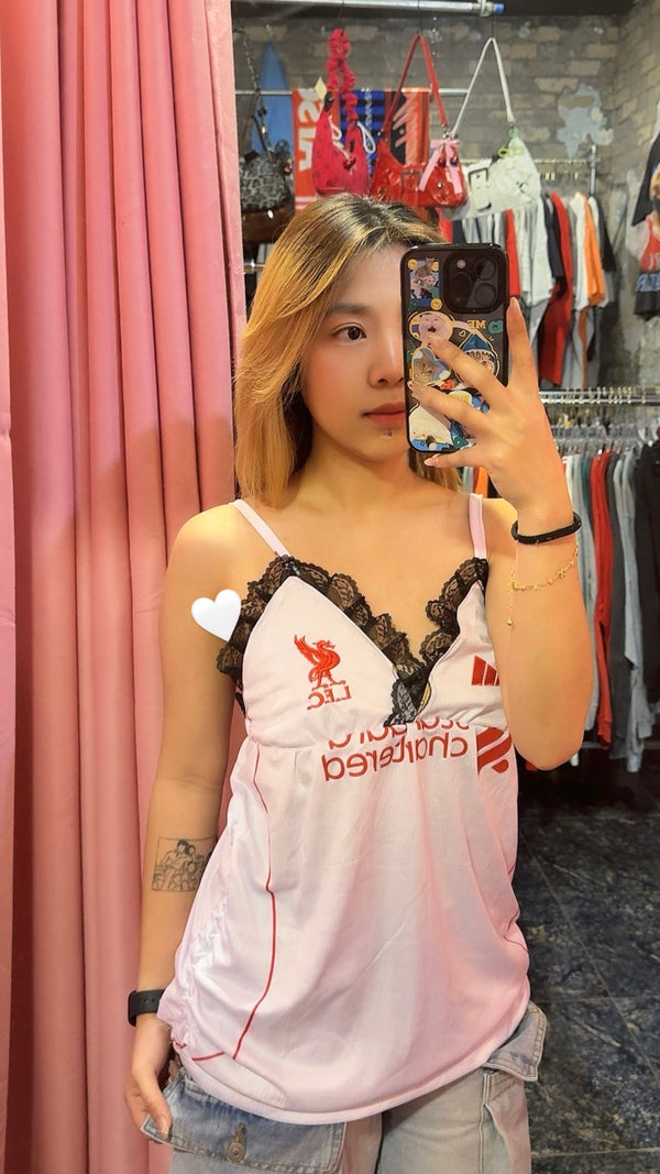 Reworked Liverpool soccer jersey