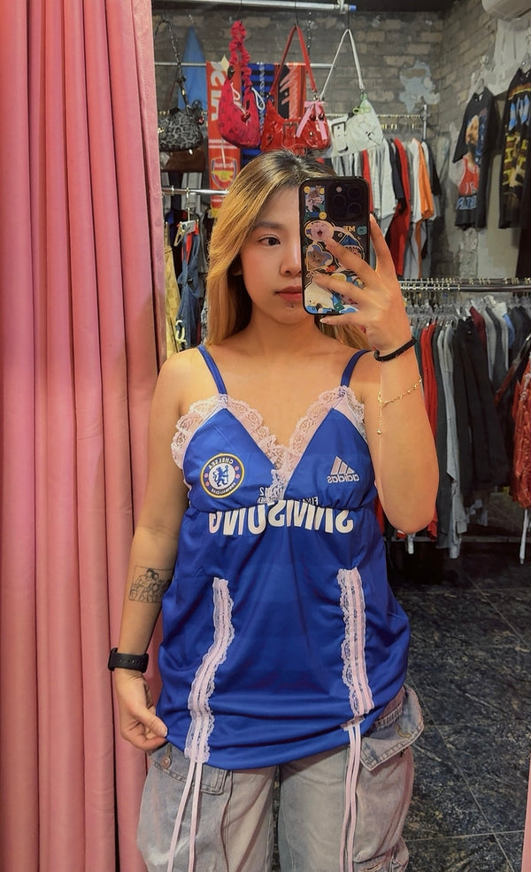 Reworked Chelsea soccer jersey
