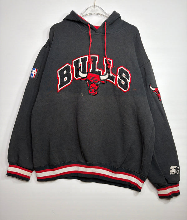 VINTAGE BULLS HOODIE L
