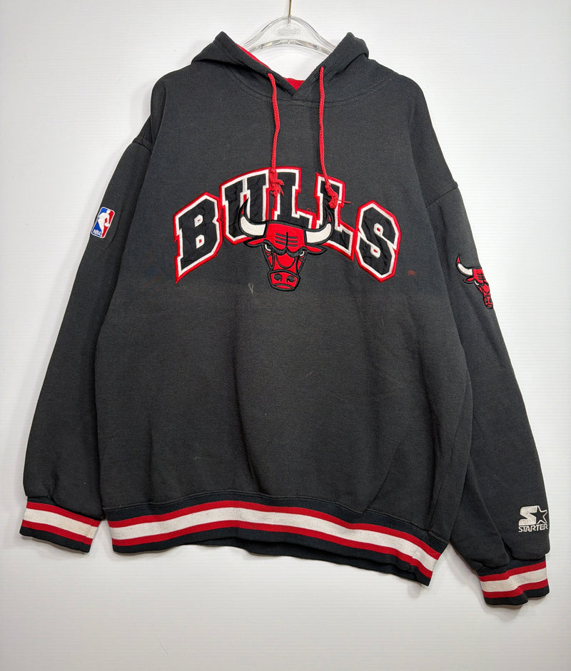 VINTAGE BULLS HOODIE L