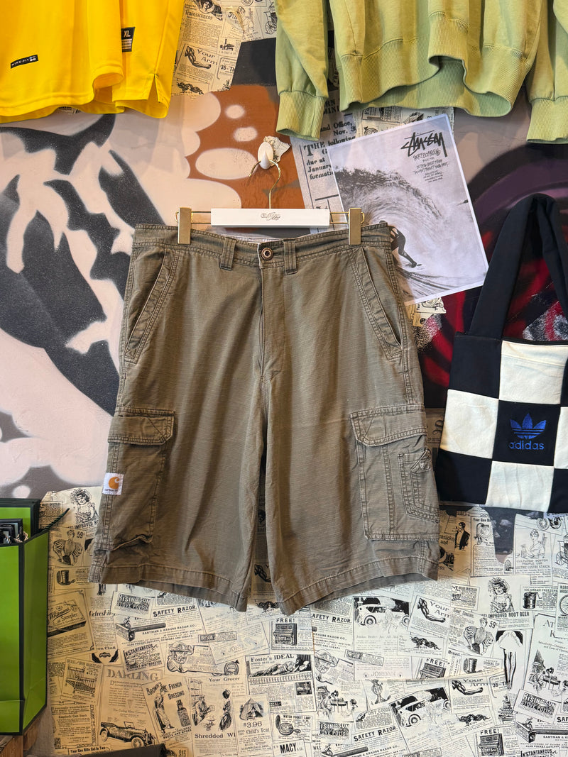 VINTAGE CARHARTT CARGO SHORTS 33