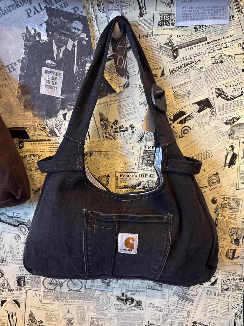 Vintage reworked shoulder bag