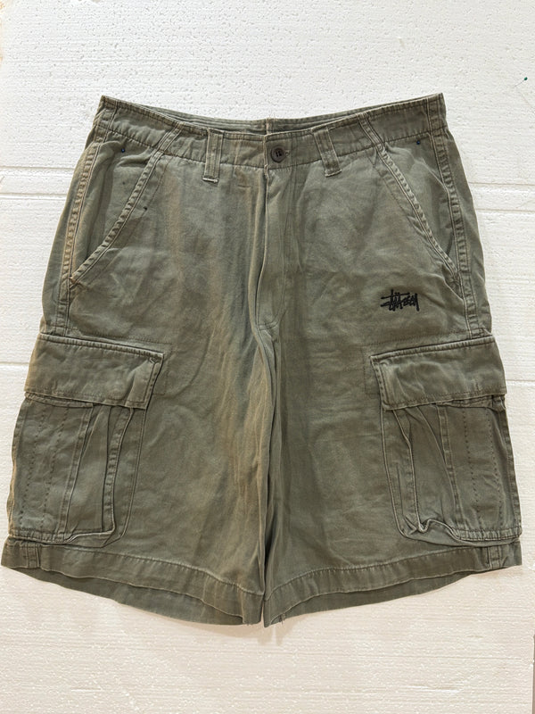 VINTAGE STUSSY CARGO SHORTS 32