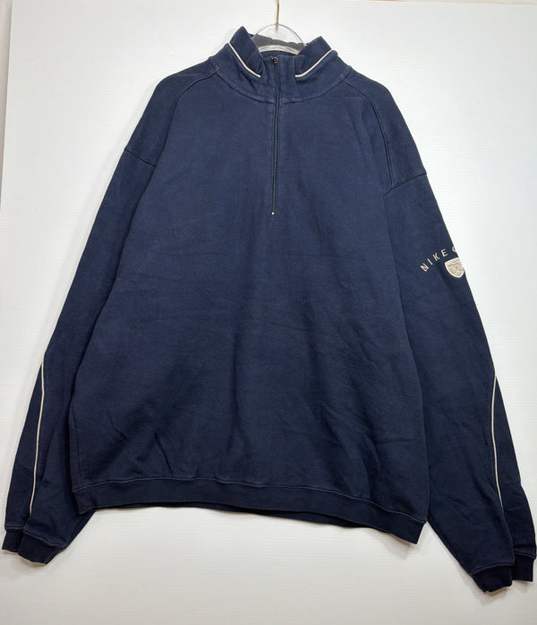 VINTAGE NIKE GOLF HALF ZIPPER SWEATER L