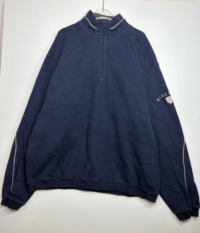 VINTAGE NIKE GOLF HALF ZIPPER SWEATER L
