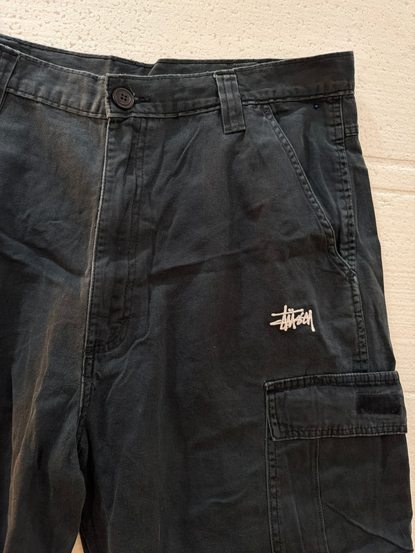 VINTAGE STUSSY CARGO SHORTS 34