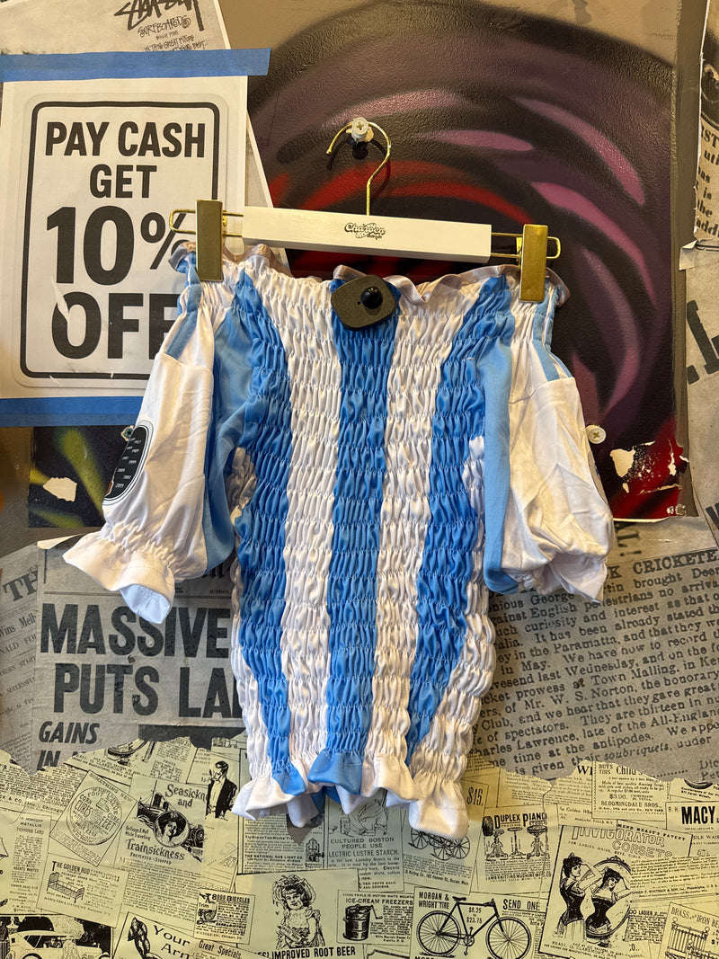 Reworked Argentina soccer jersey