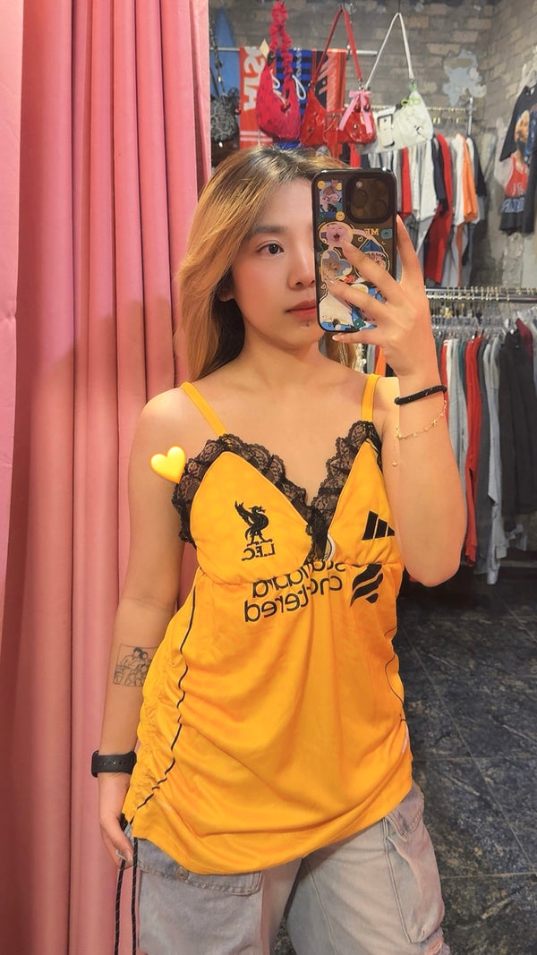 Reworked Liverpool soccer jersey