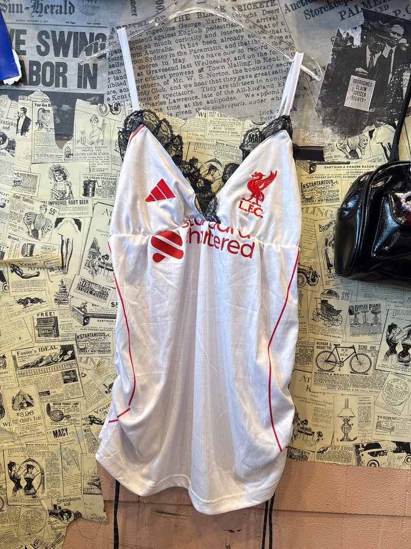 Reworked Liverpool soccer jersey