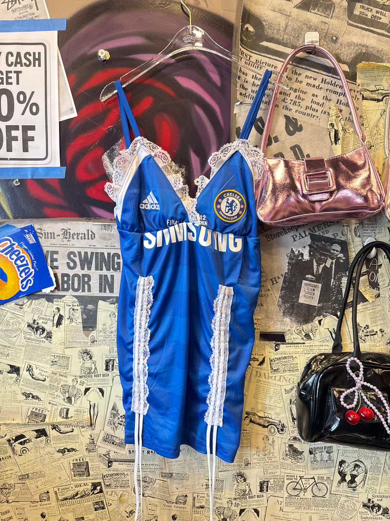 Reworked Chelsea soccer jersey