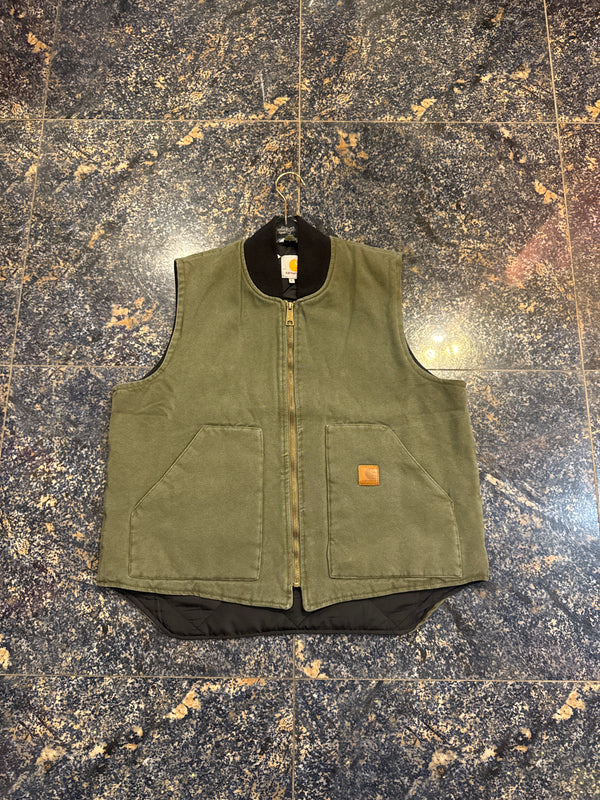VINTAGE CARHARTT VESTS L