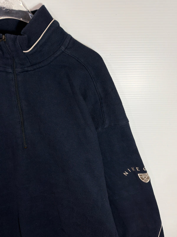 VINTAGE NIKE GOLF HALF ZIPPER SWEATER L