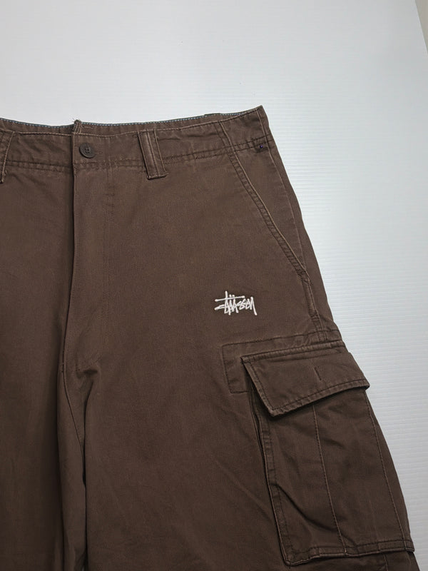 VINTAGE STUSSY CARGO SHORTS 33
