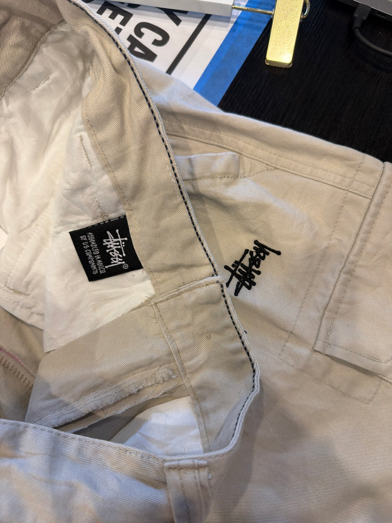 VINTAGE STUSSY CARGO SHORTS 35
