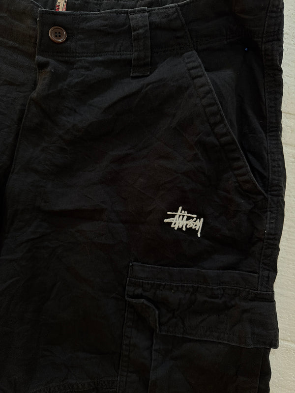 VINTAGE STUSSY CARGO SHORTS 34