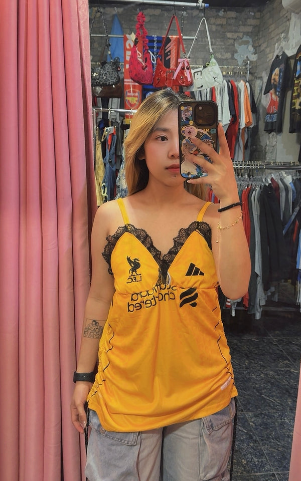 Reworked Liverpool soccer jersey