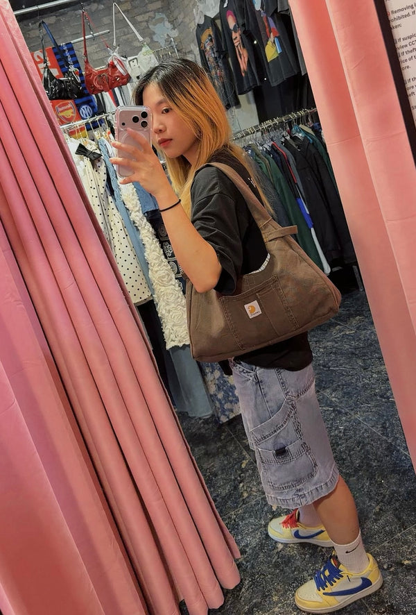 VINTAGE REWORKED CARHARTT SHOULDER BAG