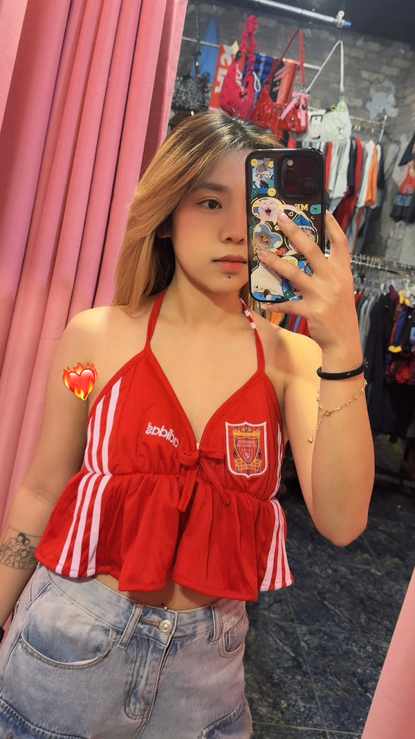 Reworked Liverpool soccer jersey