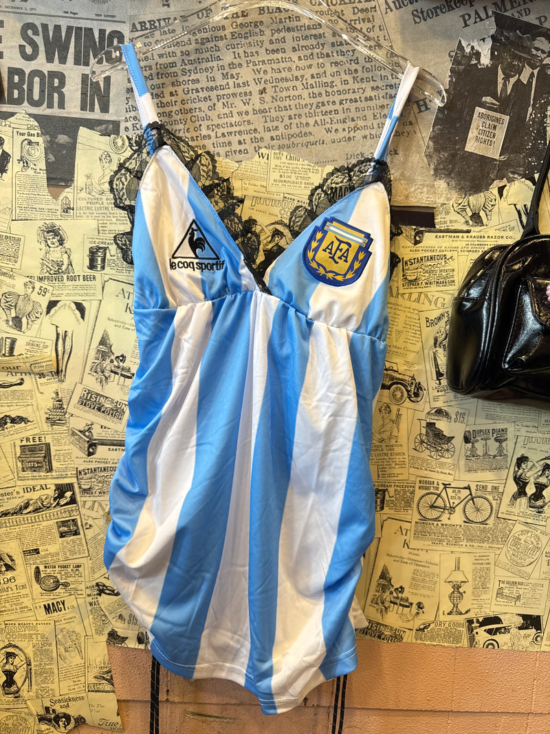 Reworked Argentina soccer jersey