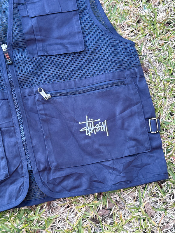 VINTAGE STUSSY VEST XL