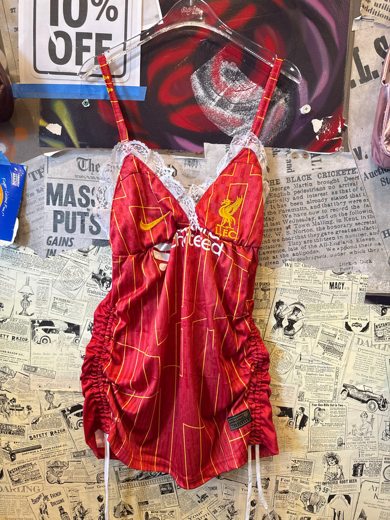 Reworked Liverpool soccer jersey