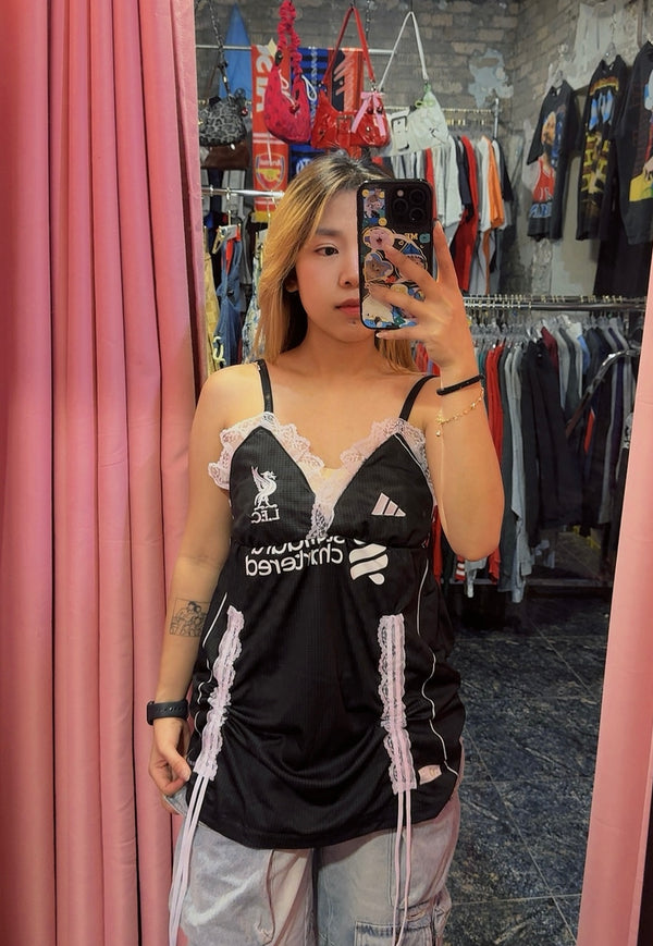 Reworked Liverpool soccer jersey