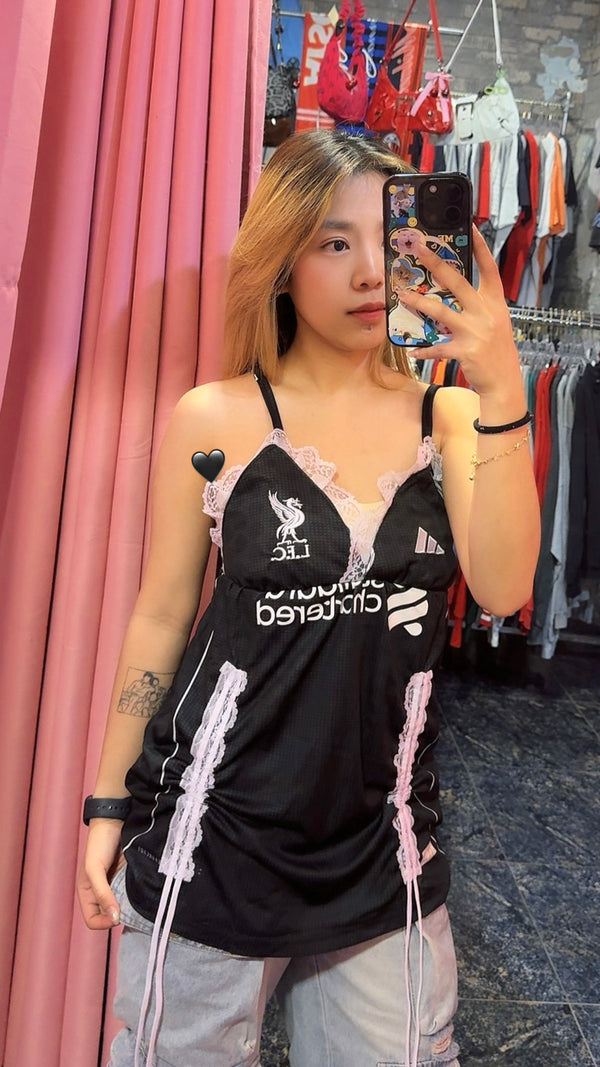 Reworked Liverpool soccer jersey
