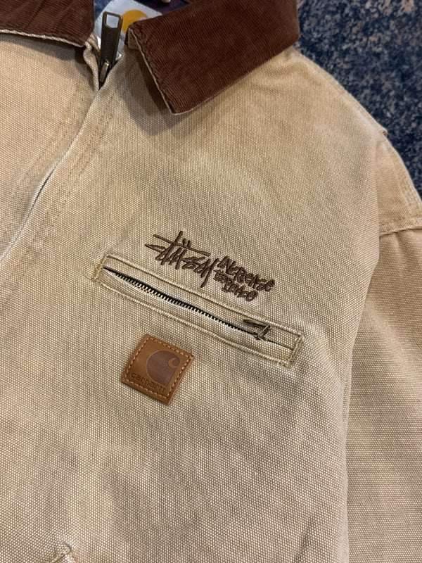 VINTAGE CARHARTT STUSSY JACKETS S