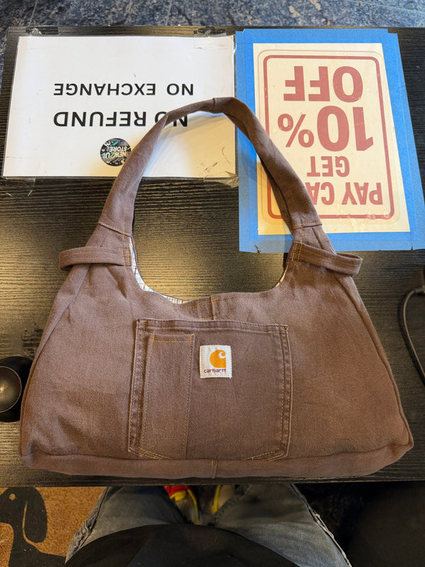 VINTAGE REWORKED CARHARTT SHOULDER BAG