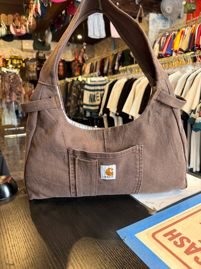 VINTAGE REWORKED CARHARTT SHOULDER BAG