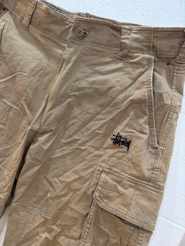 VINTAGE STUSSY CARGO SHORTS 33