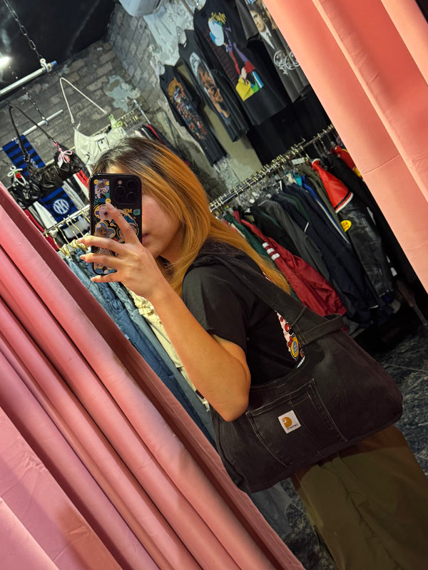 Vintage reworked shoulder bag