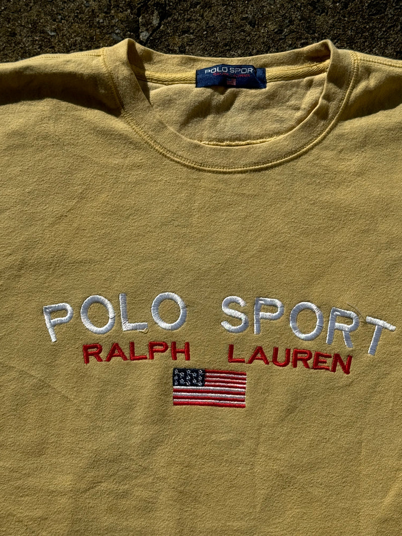 VINTAGE POLO SWEATER XXL