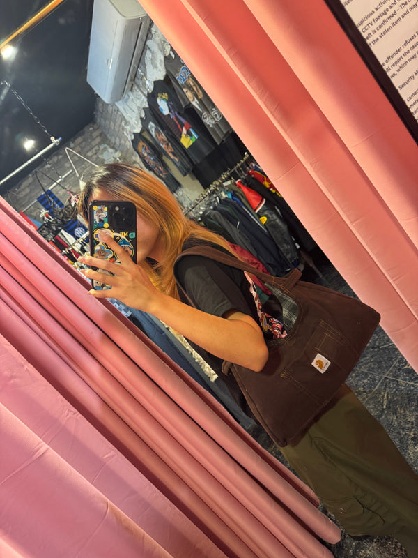 Vintage reworked shoulder bag