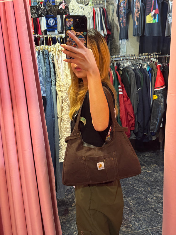 Vintage reworked shoulder bag