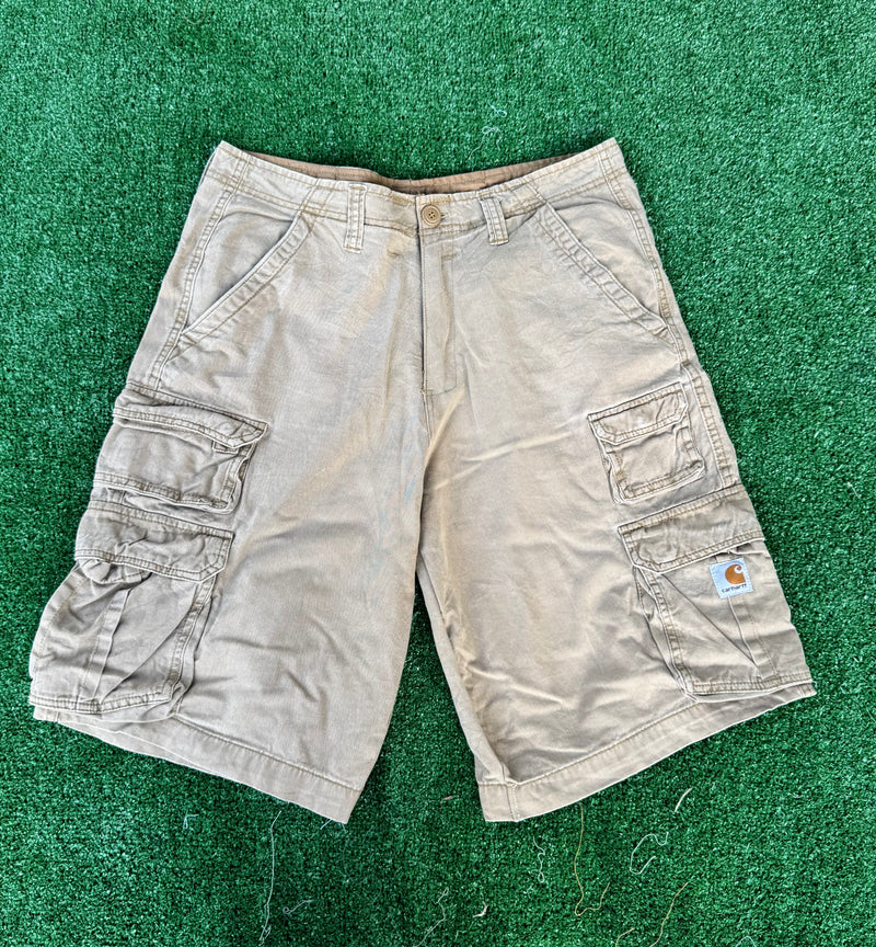 VINTAGE CARHARTT CARGO SHORTS 34