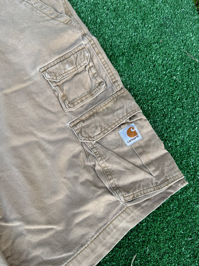 VINTAGE CARHARTT CARGO SHORTS 34