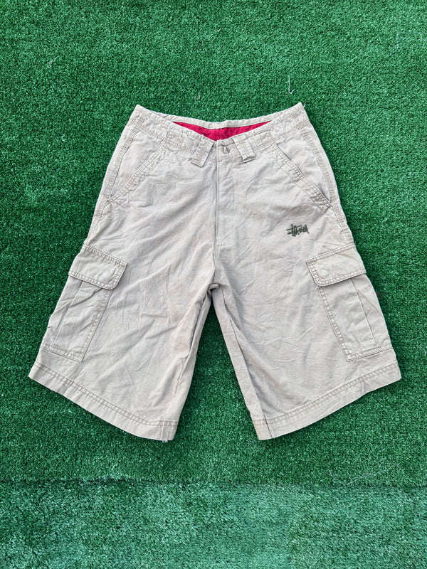 VINTAGE STUSSY CARGO SHORTS 28