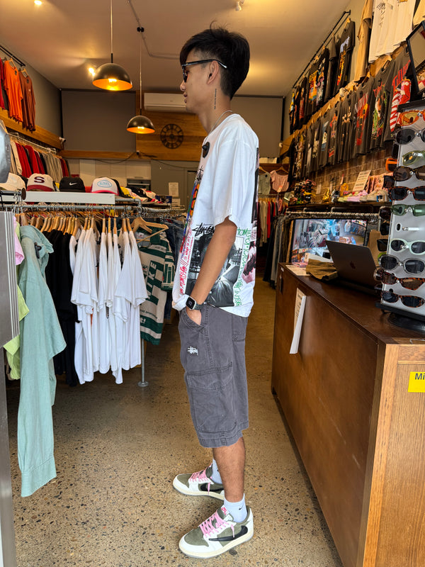 VINTAGE STUSSY CARGO SHORTS 34