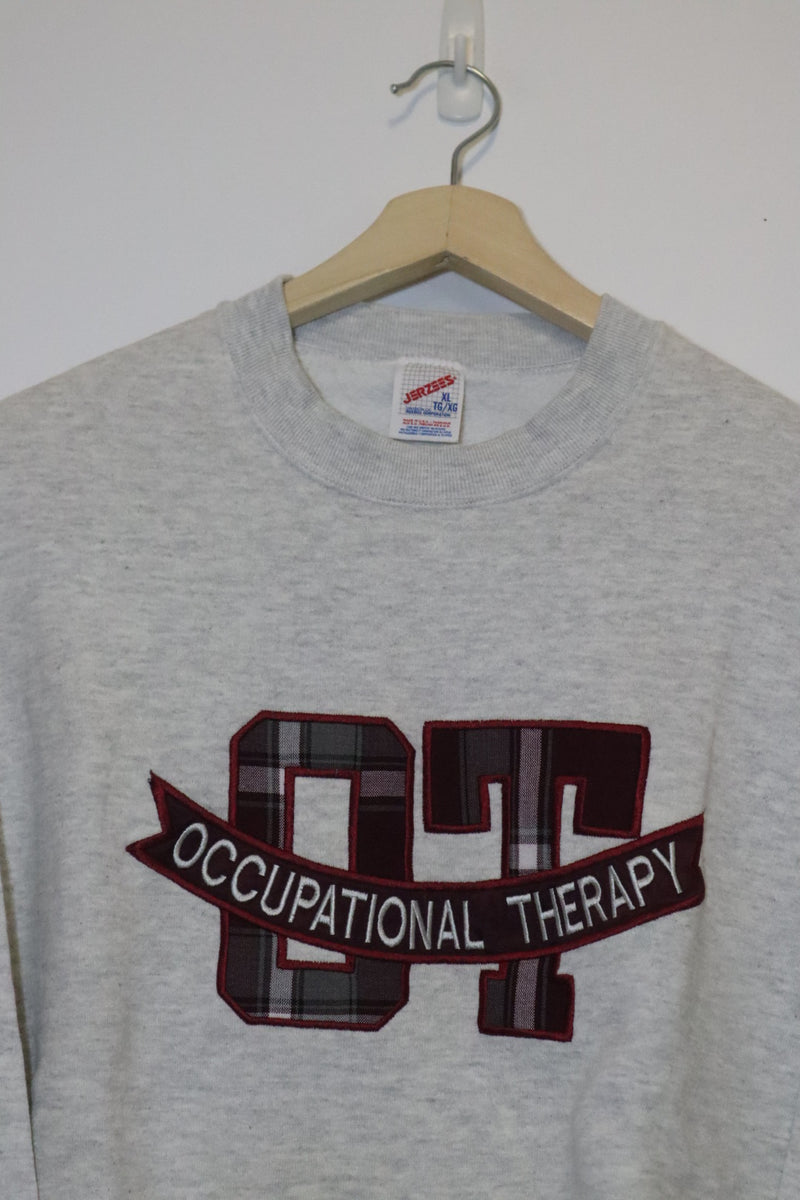 VINTAGE OCCUPATIONAL THERAPY SWEATER (XL)