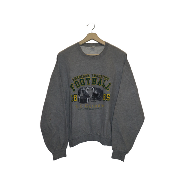 VINTAGE FOOTBALL SWEATER (L)