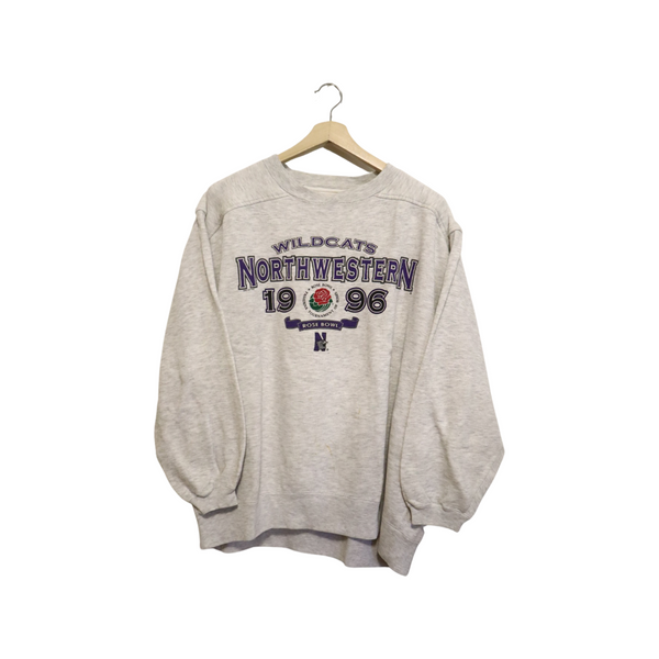 VINTAGE NORTHWESTERN SWEATER (L)