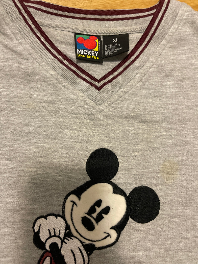VINTAGE MICKEY MOUSE SWEATER (XL)